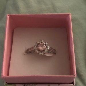 RBP Pink & White Topaz Size 8